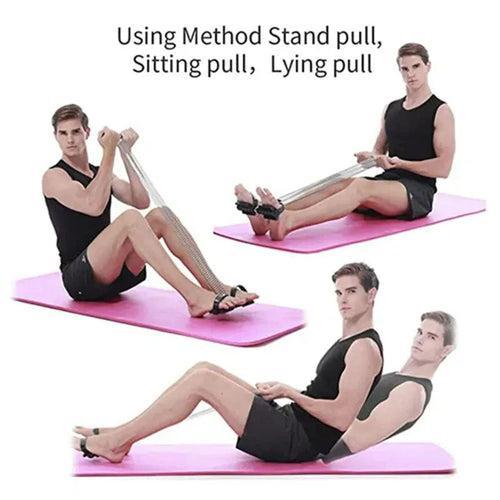 Durable 1 Pc Fitness Pull Rope - Portable and Adjustable Workout Tool